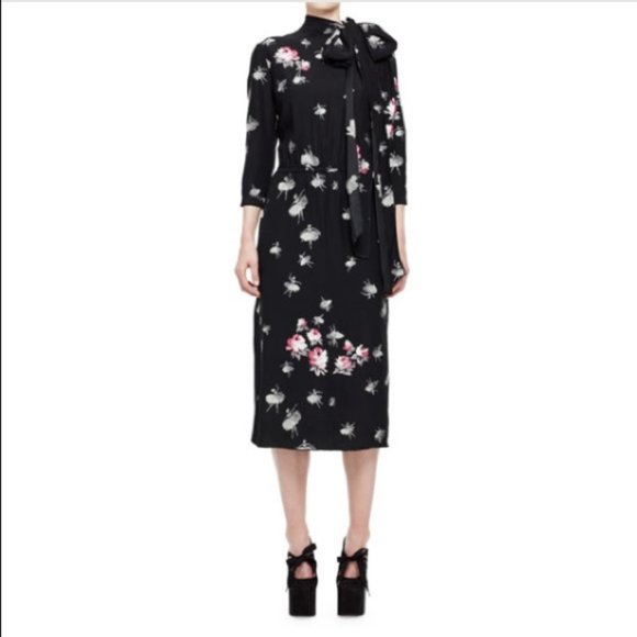 Marc Jacobs Ballerina & Floral Tie Collar Dress - Picture 16 of 16
